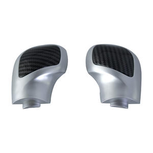 Couvre-poignée de levier de vitesses automatique Volkswagen en fibre de carbone, finition mate, ergonomique, compatible Golf 6 7 - Product Image 4
