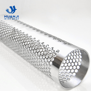 Tubo de Filtro de Malla Perforada de Acero Inoxidable 304 316L, Tubería Metálica Resistente a la Corrosión con Servicios de Soldadura y Corte - Product Image 4