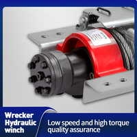 Treuil hydraulique compact 1 tonne, pièce détachée pour machine de forage de construction, vente chaude