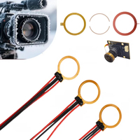 Élément chauffant anti-buée rond en film Kapton Polyimide PI pour objectif d'appareil photo