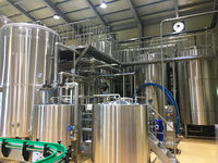 Équipement de brasserie de grande capacité 20HL-200HL, cuve de fermentation robuste pour le marché africain