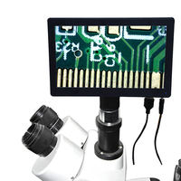 Microscope numérique LCD Future Optics MDC2000 9 pouces 1080P, caméra 5MP CMOS 60fps, monture C, pas de PC requis, carte TF 8 Go intégrée, IP55