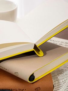 10*8.5CM PU <b>Notebook</b> <b>Blank</b> Inner Page Portable Pocket Cute and Simple Design Journal Enterprise Personal Customized LOGO - Product Image 3