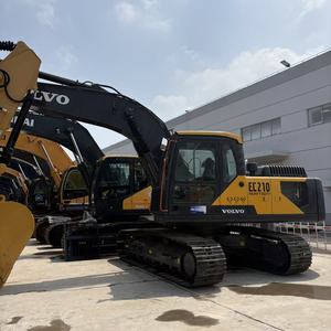 Excavadora Volvo EC210 usada de alta calidad, excavadora hidráulica de cadenas de 21 toneladas en venta - Product Image 3