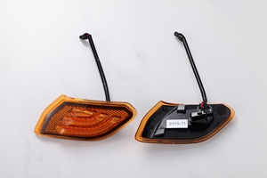Luci Laterali <span class=keywords><strong>a</strong></span> <span class=keywords><strong>LED</strong></span> Ambra/Fumé per Jeep JL 2018+ (2018, 2019, 2020, 2021) - Indicatori di Direzione per Parafango - Product Image 4