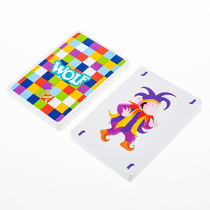 AYPC, venta al por mayor, naipes grandes personalizados, 70*98mm, papel de doble capa, dibujos animados de Anime, lindo <span class=keywords><strong>Lobo</strong></span>, <span class=keywords><strong>juego</strong></span> de cartas coleccionables de póquer - Product Image 3