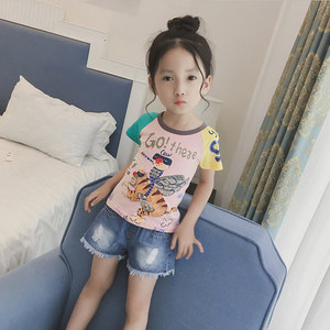 Camisetas Personalizadas para Niña con Manga Larga de Dos Tonos para Compras en Casa y TV - Product Image 4