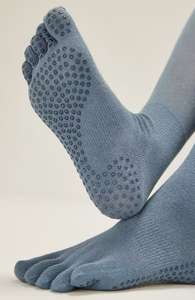 Chaussettes au genou tricotées Pilates pour femmes Style académique Long Stretch bas au genou bas de manchette pour l'automne pour les filles jeunes - Product Image 4