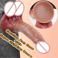 Dispositivo de Masturbación Femenina con Simulación de Huevo Realista, Copa de Succión para Pene, Silicona Líquida Suave, Dispositivo Sexual