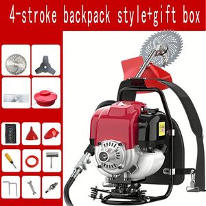 4 Stroke Knapsack Brush <b>Cutter</b> <b>Machine</b> Farm 1kw Gasoline Cordless Brush <b>Cutter</b> <b>Machine</b> Weed Eater Grass Trimmer - Product Image 5