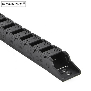 Catena di trascinamento 15x40mm Semi chiusa in Nylon CNC - Product Image 3