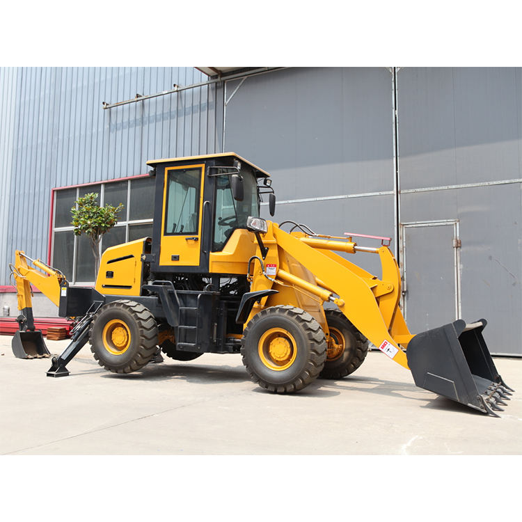 Loading Backhoe Towable Backhoe Digging and Loading Bagger Excavator Mini Loader 4x4 ...