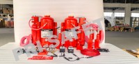 Système automatique d'extinction d'incendie pour véhicules (AVFSS) en acier, conforme aux normes NFPA 10, NFPA 17, AS 5062 et CE