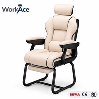 Chaise de bureau ergonomique avec soutien lombaire intégré, certifiée CE, pour projets de commande en gros, durable, stable et confortable