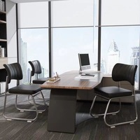 Chaise de bureau moderne et confortable en maille avec appui-tête réglable, vente directe usine pour salles de conférence, formation du personnel, mahjong