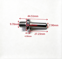 Adaptateur fileté à tige ronde pour perceuse vers meuleuse d'angle, pour disques de polissage et de ponçage