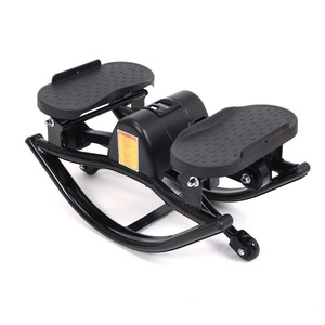 Side to Side U-Shaped Rock <strong>Stepper</strong> <strong>Machine</strong> with Digital Display, Workout <strong>Machine</strong> for Legs &amp; Glutes, 330 Lbs Capacity - Product Image 1