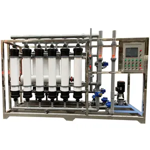 공장 20000L/H ultrafiltration 막 물 정화기 UF 순화된 물 처리 장비 체계