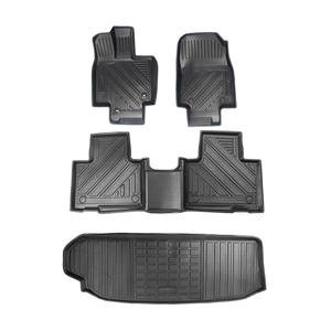 Tapis de pied en caoutchouc TPE pour <span class=keywords><strong>2022</strong></span> Toyota Hollander Highlander tapis de pied de gouvernail droit sol imperméable et résistant à l'usure - Product Image 6