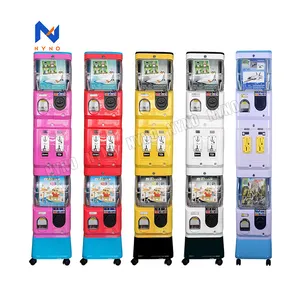 NYNO Gashapon Distributeur automatique électrique de pièces ou de capsules de jetons Distributeur automatique de capsules de jouets Gacha Personnalisable