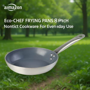 Padella antiaderente Eco-Chef da 8 pollici per uso quotidiano - Product Image 3