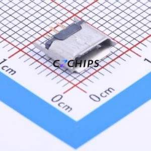 U-D-M5DD-Y-2 <b>USB</b> Connector Through hole Component (THT) Connector <b>Micro</b>-B <b>USB</b> 2.0 Female Through Hole - Product Image 1