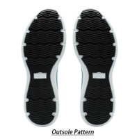 Semelle de chaussure MD Phylon et caoutchouc moulée par injection avec amorti et poids réduit pour chaussures de course pour adultes