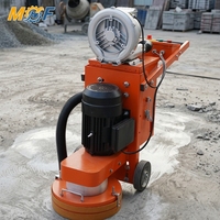 Machine à meuler le béton MHF 4 kW, 350 mm, 400 mm, durable, 110 V, 220 V, 380 V, meuleuse planétaire pour sols en béton, polisseuse, travaux de rénovation