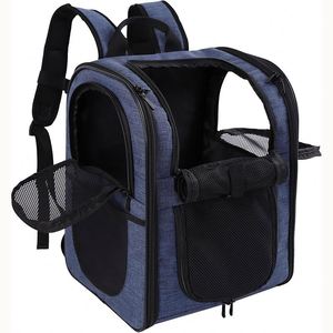 Échantillon gratuit : Sac de transport pour animaux de compagnie en cabine, sac de transport pour chat approuvé par les compagnies aériennes avec tapis en flanelle, sacs de transport pour petits chiens avec bretelles - Product Image 3