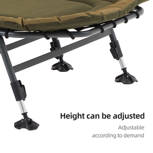 Homful Giống Như Thương Hiệu Nổi Tiếng Gấp Có Thể Điều Chỉnh Ngả Cắm Trại Giường Phòng Chờ Ngoài Trời Ngủ Giường Cắm Trại <span class=keywords><strong>Cot</strong></span> - Product Image 3