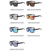 Lunettes de soleil polarisées tendance 2025 pour hommes et femmes, idéales pour le cyclisme, la moto, la conduite en extérieur, monture carrée, protection UV400