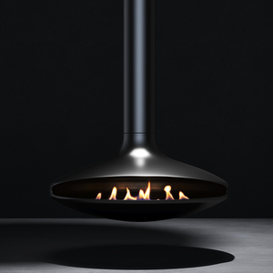 <span class=keywords><strong>Cheminée</strong></span> Bioéthanol Suspendue Murale Moderne pour Hôtels et Villas – Feu Réel à Pellets, Alcool, pour Salon - Product Image 2