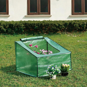 Invernadero Moderno de Malla Metálica con Puerta con Cierre para Jardín Exterior, Resistente a Heladas e Insectos - Product Image 5