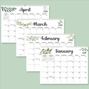 Calendario de pared 2026-2027, calendario académico de 18 meses, enero de 2026, junio de 2027, calendario mensual para colgar en la pared con papel grueso - Product Image 2