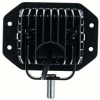 Projecteur de travail LED 3,3 pouces 12W 800lm 6000K en aluminium moulé sous pression, modes de fixation multiples, lentille 4D, étanche IP68, 12-48V, pour véhicules tout-terrain et camions