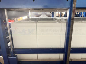 <span class=keywords><strong>Machine</strong></span> à glace refroidie à l'eau de bloc de fabricant de capacité de production de glace quotidienne de 15 tonnes - Product Image 5