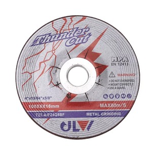 High quality Long Life Resin/Aluminum Oxide Cut Off <b>Disc</b> 100mm Fiberglass Mesh Prevents Breakage During Use In stock - Product Image 3