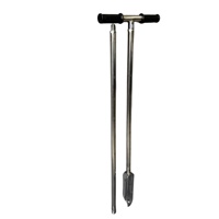 Muestreador de Suelo de Acero Inoxidable, Broca Tubular para Suelo, Equipo de Prueba de Suelo de Alta Calidad y Ultra Duradero
