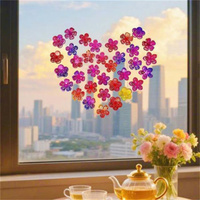 Top Vente LED Décorations De Fleurs Multicolore Rougeoyant Creux Fleur Veilleuse pour Néon Fête Fête D'anniversaire Festive