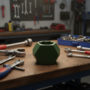 Llave de impacto hexagonal Fervi de 12 mm de acero para reparación automotriz - Product Image 3