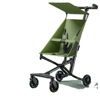 Poussette légère pour tout-petits, pliage en un clic, poussette portable de poche pour bébé, unisexe, âge 0-6, livraison directe d'usine