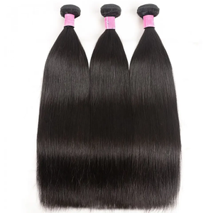 Extensioni di Capelli Umani Remy Lisci Brasiliani, 1/3 Pezzi, Colorati Ombré Rosso Borgogna, Biondo 27, Marrone - Product Image 6