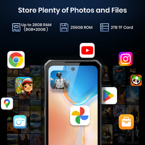 Fossibot F114 Rugged Smartphone 6.67 Inch LCD 8+256GB 50MP Rear Camera 8MP Front Camera 5000mAh T615 18W Android 15 Cellphone - Product Image 6
