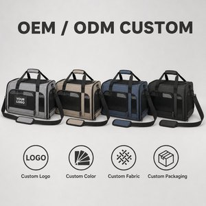 Transportín para Mascotas con Aprobación de Oxford Airline, para Gatos y Perros Pequeños, para Viajes Bajo el Asiento, Logotipo Personalizado de Fábrica, OEM ODM, Transpirable - Product Image 2
