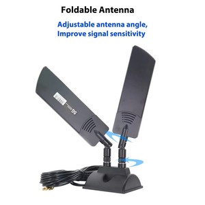 Enrutador de 42dbi 5G, antena externa para exteriores, amplificador de cobertura de señal WiFi de largo alcance, amplificador celular 4G 3G 2G para ZTE CPE <span class=keywords><strong>MC801a</strong></span> - Product Image 1