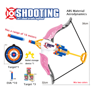Pistola de Juguete de Dardos de Espuma EVA, Arco y Flecha, Juego de Tiro para Niños, Juguete Deportivo Seguro y No Tóxico para Exteriores, Regalo para Niños, Juego en el Patio Trasero de Casa - Product Image 2