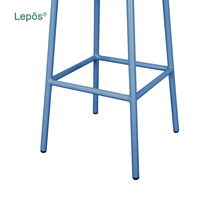 Meubles commerciaux intérieur maison chaises de Bar cuisine laboratoire tabouret comptoir tabouret extérieur hôtel Patio café rond en aluminium tabouret de Bar