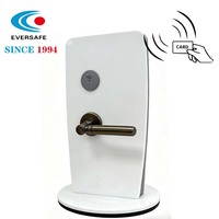 Cerradura de Puerta con Tarjeta de Proximidad de Policarbonato de Alto Impacto para Viviendas Estudiantiles |   Cerradura Inteligente sin Contacto RFID 13.56MHz, Diseño de Tipo Dividido, 32 Años
