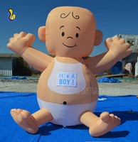 Ballon gonflable personnalisé pour bébé Modèle de poupée de dessin animé Holland