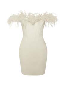 Abito <span class=keywords><strong>da</strong></span> <span class=keywords><strong>sera</strong></span> aderente <span class=keywords><strong>da</strong></span> ballo con piume personalizzate alla moda abito <span class=keywords><strong>da</strong></span> <span class=keywords><strong>sera</strong></span> senza maniche corsetto Modulare <span class=keywords><strong>tubino</strong></span> anteriore Mini abito <span class=keywords><strong>da</strong></span> <span class=keywords><strong>sera</strong></span> - Product Image 6